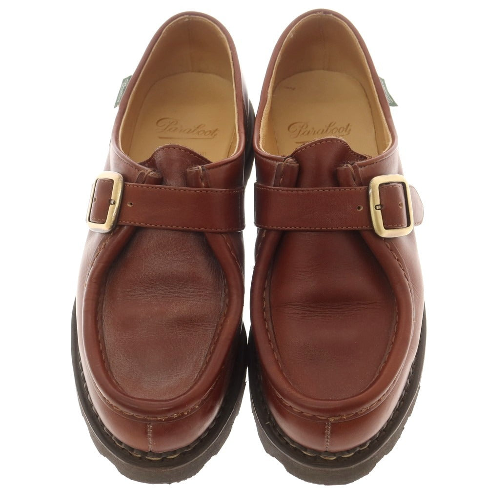 【中古】パラブーツ Paraboot MICHAEL BRIDE ドレスシューズ ブラウン【 40 】【 状態ランクB 】【 メンズ 】