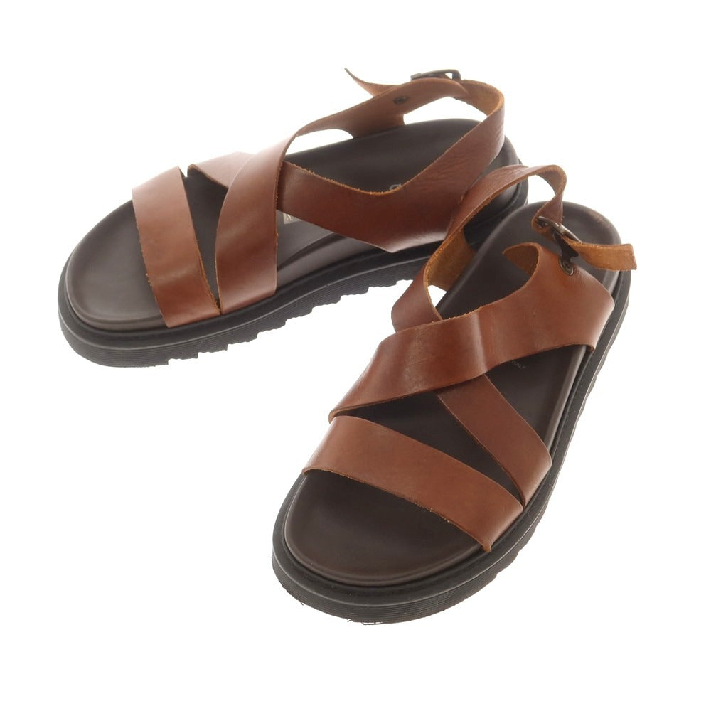 【中古】ゼウス ZEUS レザー サンダル ブラウン【 41 】【 状態ランクC 】【 メンズ 】