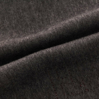 【中古】エルメネジルドゼニア Ermenegildo Zegna カシミヤ マフラー グレーxワインレッド【 状態ランクD 】【 メンズ 】