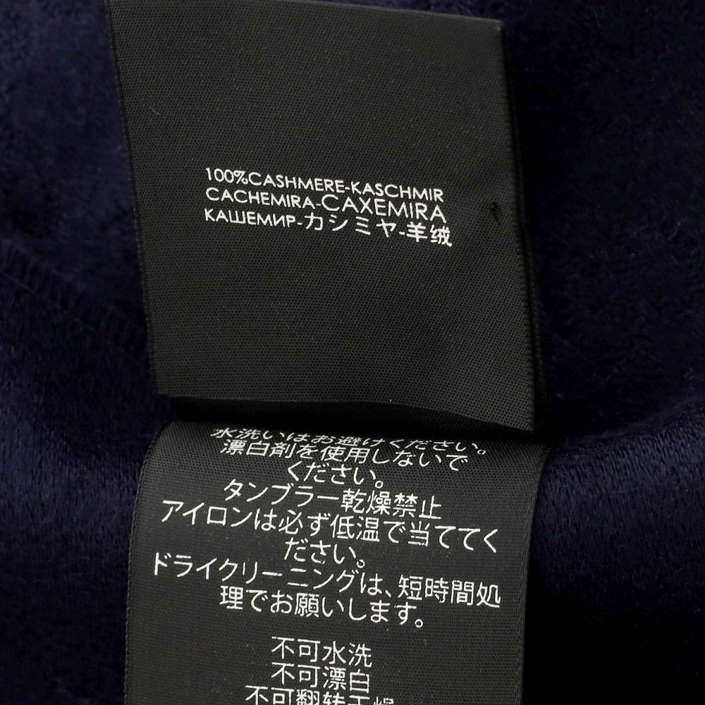 【中古】グッチ GUCCI カシミヤ ストール ネイビー【 状態ランクA 】【 ユニセックス 】