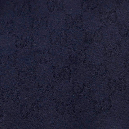 【中古】グッチ GUCCI カシミヤ ストール ネイビー【 状態ランクA 】【 ユニセックス 】