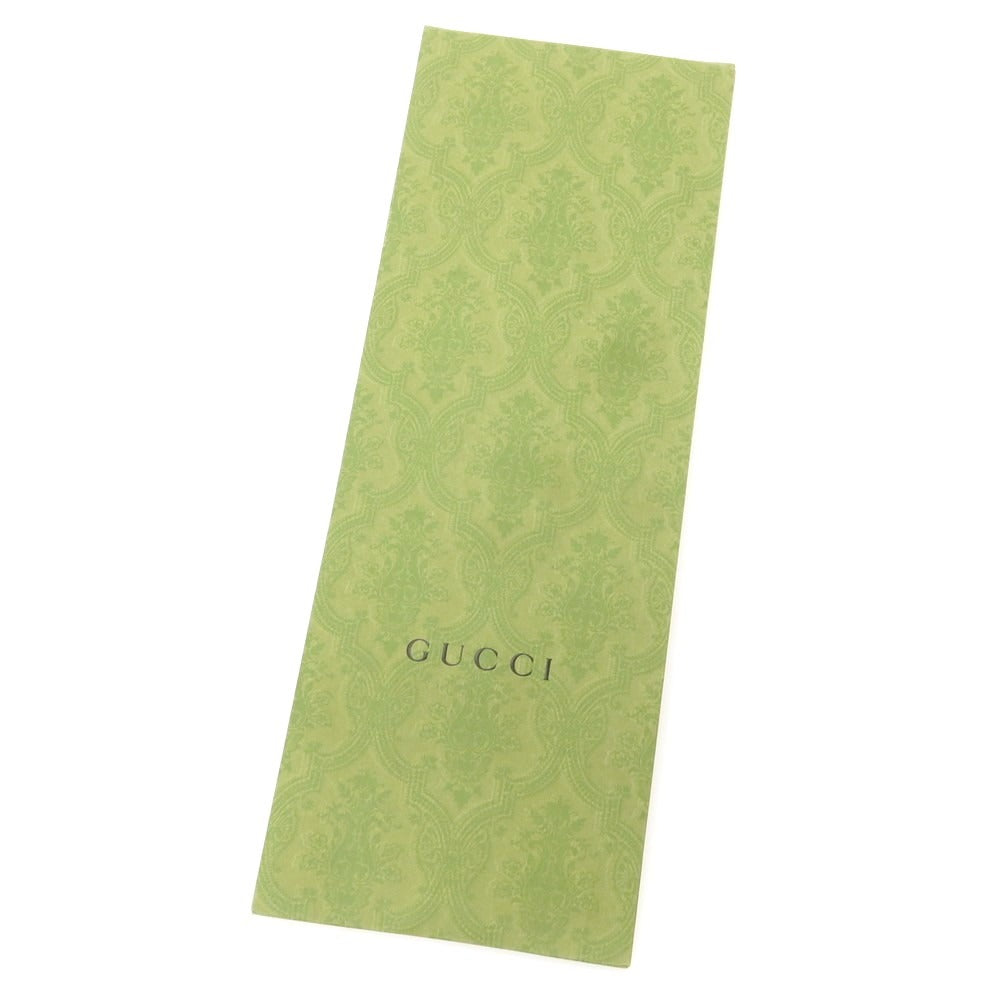 【中古】グッチ GUCCI シルク 無地ネクタイ ワインレッド【 状態ランクA 】【 メンズ 】