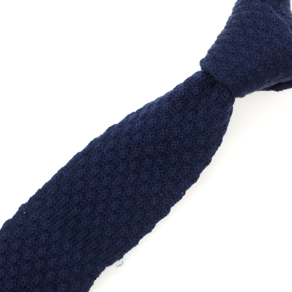 【中古】ブルックス ブラザーズ レッド フリース Brooks Brothers Red Fleece ウール ニットタイ ネイビー【 状態ランクA 】【 メンズ 】