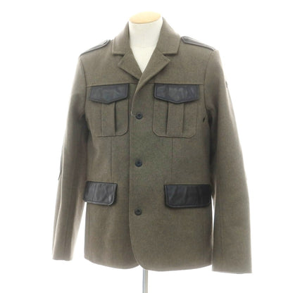 【中古】【未使用】ビクトリノックス Victorinox ウールナイロン 中綿ミリタリージャケット グレーオリーブ【 S 】【 状態ランクS 】【 メンズ 】