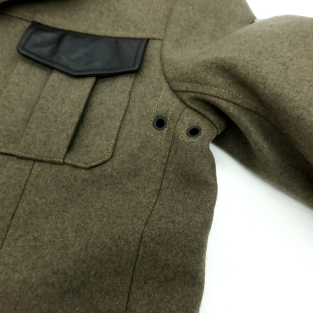 【中古】【未使用】ビクトリノックス Victorinox ウールナイロン 中綿ミリタリージャケット グレーオリーブ【 S 】【 状態ランクS 】【 メンズ 】