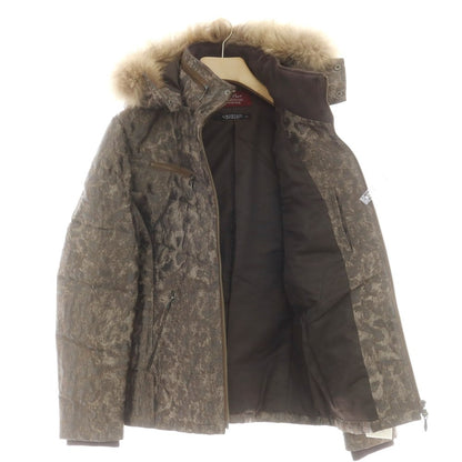 【中古】トルネードマート TORNADO MART ポリエステルウール ファー ダウンジャケット ブラウン【 L 】【 状態ランクA 】【 メンズ 】