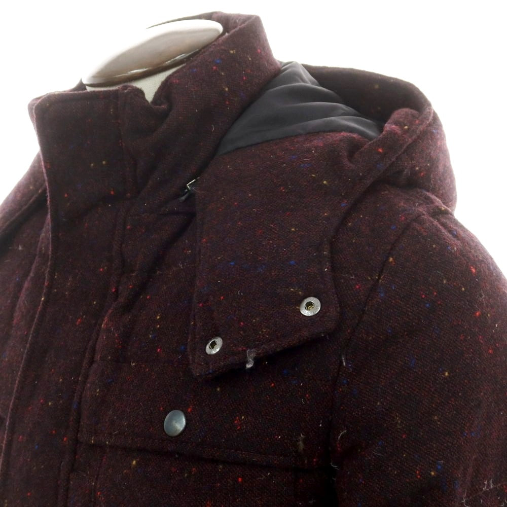 【中古】ボイコット BOYCOTT ウールポリエステル ダウンジャケット パープル系【 3 】【 状態ランクB 】【 メンズ 】