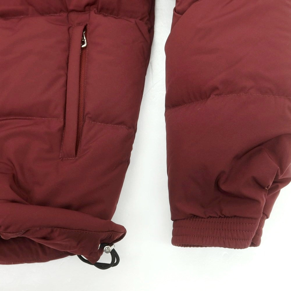 【中古】ダンヒル Dunhill ストレッチナイロン ダウンジャケット ワインレッド【 OSR（165/84A） 】【 状態ランクA 】【 メンズ 】