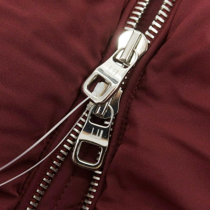 【中古】ダンヒル Dunhill ストレッチナイロン ダウンジャケット ワインレッド【 OSR（165/84A） 】【 状態ランクA 】【 メンズ 】