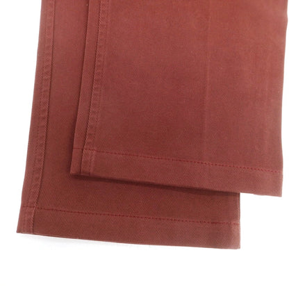【中古】アルマーニ コレッツォーニ ARMANI COLLEZIONI ストレッチ コットン カジュアルスラックスパンツ ワインレッド【 32 】【 状態ランクA 】【 メンズ 】
