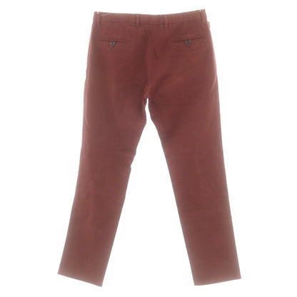【中古】アルマーニ コレッツォーニ ARMANI COLLEZIONI ストレッチ コットン カジュアルスラックスパンツ ワインレッド【 32 】【 状態ランクA 】【 メンズ 】