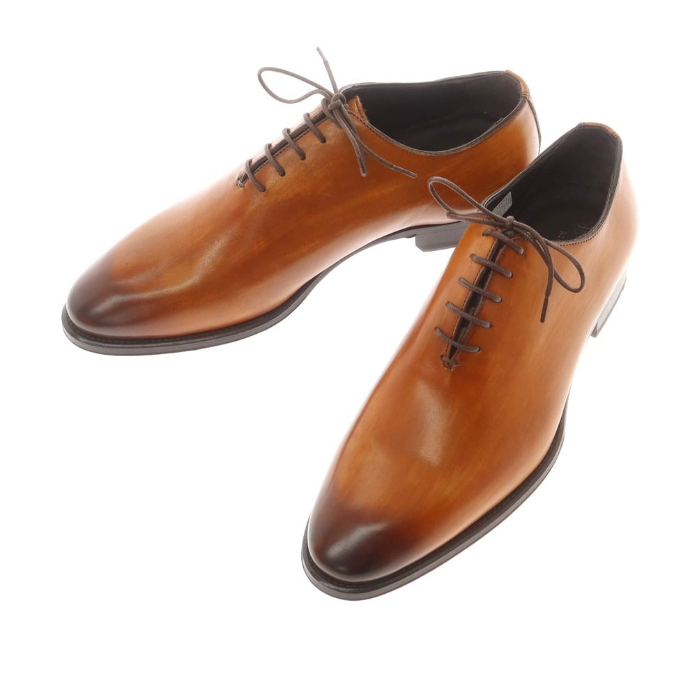 【中古】【未使用】エスポアール ESPOIR ホールカット ドレスシューズ ブラウン【 41 】【 状態ランクS 】【 メンズ 】