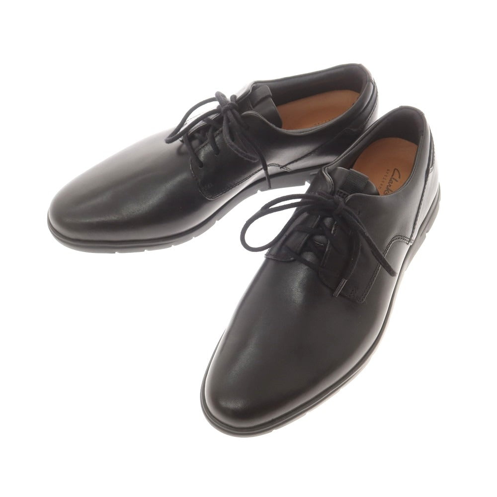 【中古】【未使用】クラークス Clarks プレーントゥ ドレスシューズ ブラック【 7 1/2 】【 状態ランクS 】【 メンズ 】