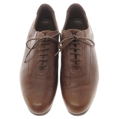 【中古】バーバリーロンドン BURBERRY LONDON レザー スニーカー ブラウン【 25 】【 状態ランクC 】【 メンズ 】