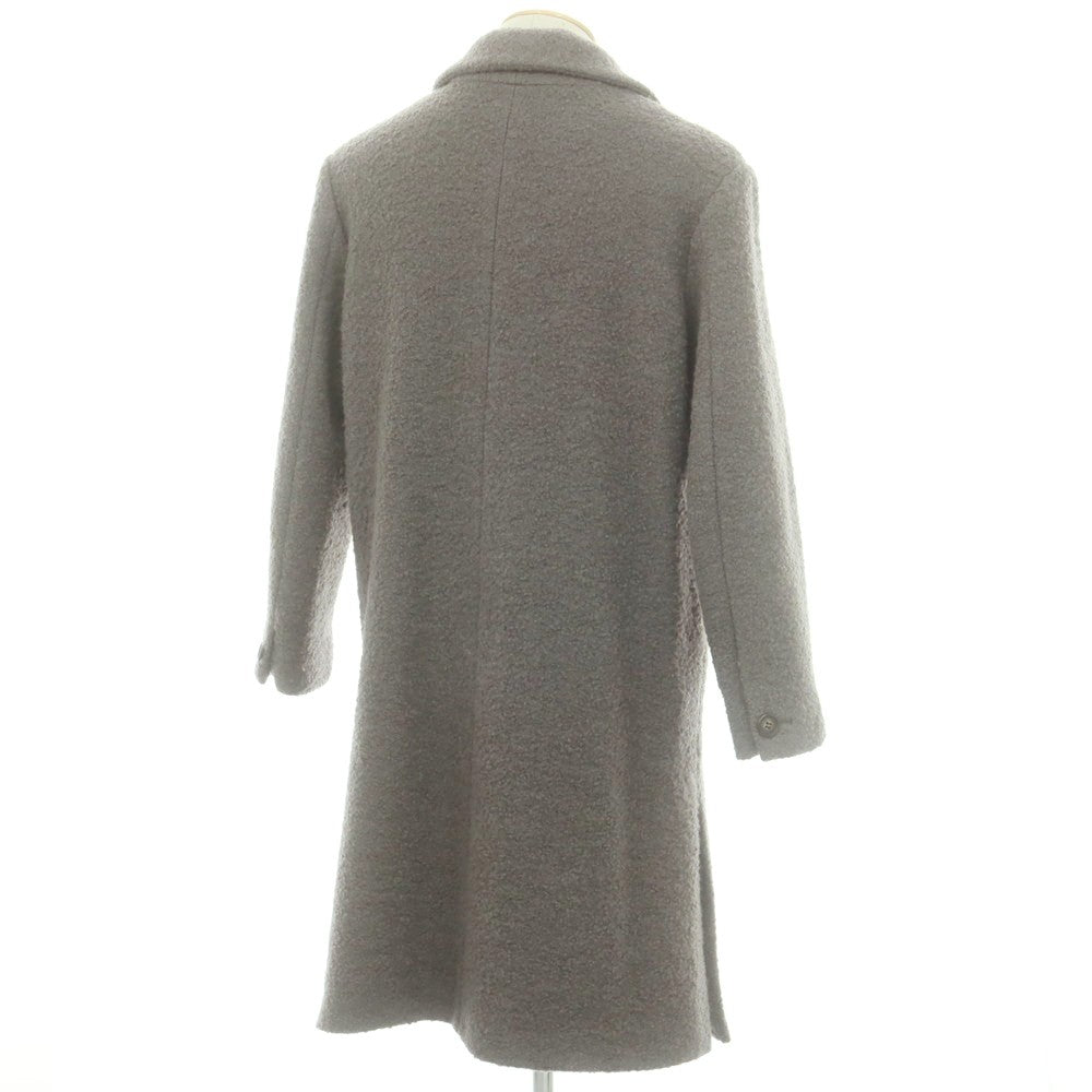 【中古】デヴォー DEVEAUX ウールナイロン ステンカラーコート グレー【 S 】【 状態ランクB 】【 メンズ 】