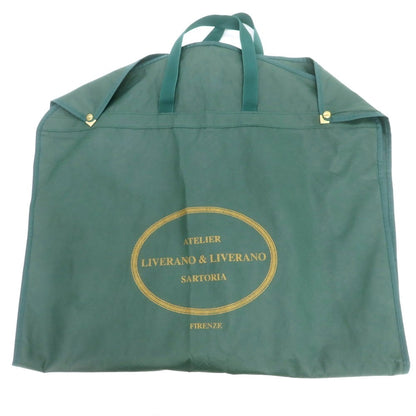 【中古】リベラーノ&amp;リベラーノ LIVERANO&amp;LIVERANO ウール チェック 3つボタンスーツ ネイビーブルーxグレー【 表記なし（M位） 】【 状態ランクB 】【 メンズ 】