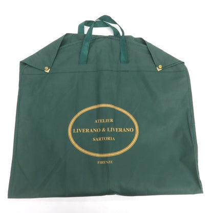 【中古】リベラーノ&amp;リベラーノ LIVERANO&amp;LIVERANO ウール チェック 3B テーラードジャケット グレーxブラウン【 表記なし（M位） 】【 状態ランクB 】【 メンズ 】