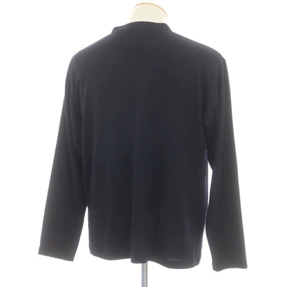 【中古】バトナー BATONER ウール ジャージー カーディガン ダークネイビー系【 1 】【 状態ランクA 】【 メンズ 】