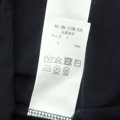 【中古】バトナー BATONER ウール ジャージー カーディガン ダークネイビー系【 1 】【 状態ランクA 】【 メンズ 】