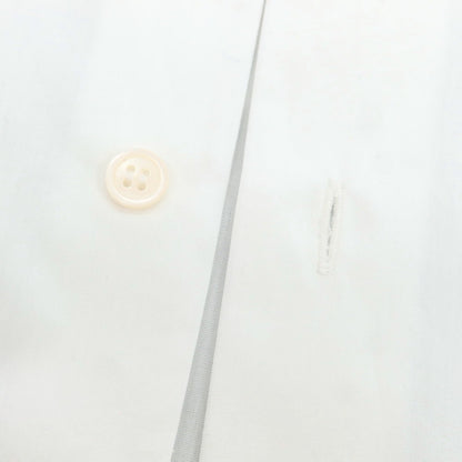 【中古】マルニ MARNI コットン カジュアルシャツ ホワイトxブルー【 44 】【 状態ランクA 】【 メンズ 】