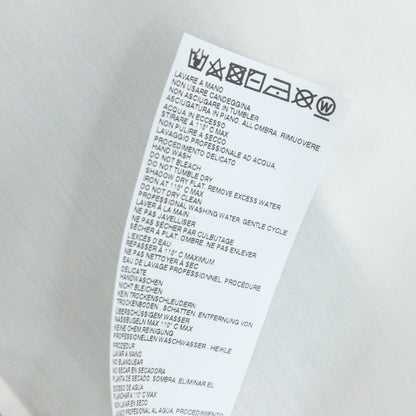 【中古】マルニ MARNI コットン カジュアルシャツ ホワイトxブルー【 44 】【 状態ランクA 】【 メンズ 】