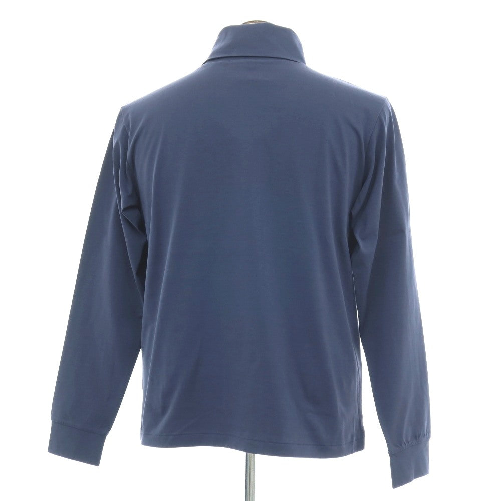【中古】【未使用】ビームスエフ BEAMS F コットン タートルネック 長袖Ｔシャツ ネイビー【サイズXL】【 状態ランクS 】【 メンズ 】