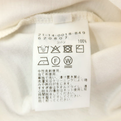 【中古】【未使用】ビームスエフ BEAMS F コットン モックネック 長袖Ｔシャツ オフホワイト【サイズXL】【 状態ランクS 】【 メンズ 】