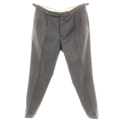 【中古】ジーティーアー G.T.A Herrick ウール ドレススラックスパンツ グレー【 50 】【 状態ランクB 】【 メンズ 】