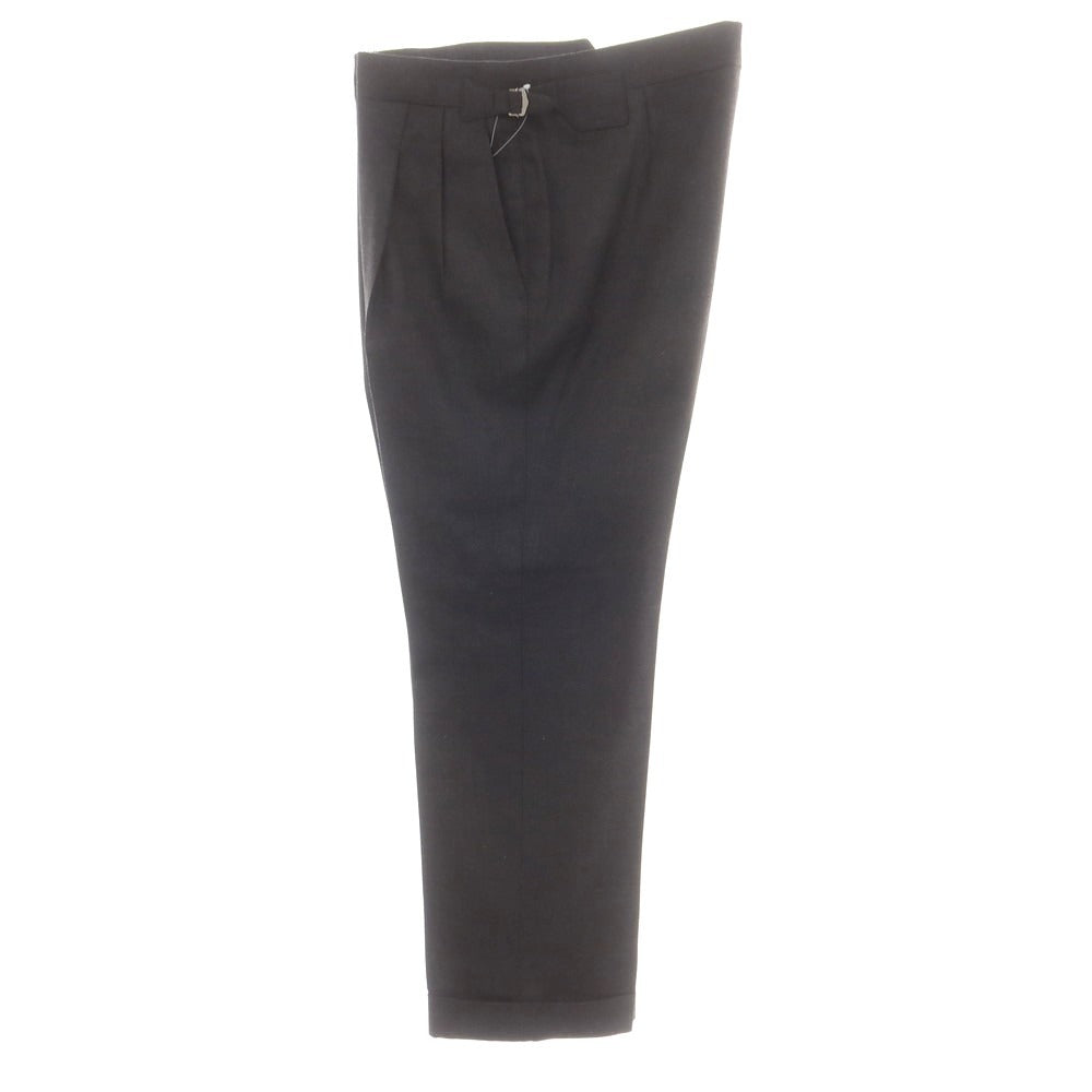 【中古】イガラシトラウザーズ 五十嵐 IGARASHI TROUSERS BEAMS F別注 ウール ドレススラックスパンツ ダークグレー【 52 】【 状態ランクA 】【 メンズ 】