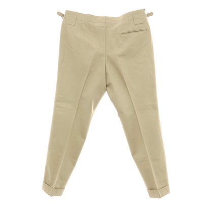 【中古】イガラシトラウザーズ 五十嵐 IGARASHI TROUSERS BEAMS F別注 コットン カジュアルスラックスパンツ ベージュ【サイズ52】【 状態ランクA 】【 メンズ 】