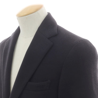【中古】アザブテーラー azabu tailor ポリエステルアクリルウール ジャージー 2B カジュアルジャケット ブラック【 44 】【 状態ランクB 】【 メンズ 】