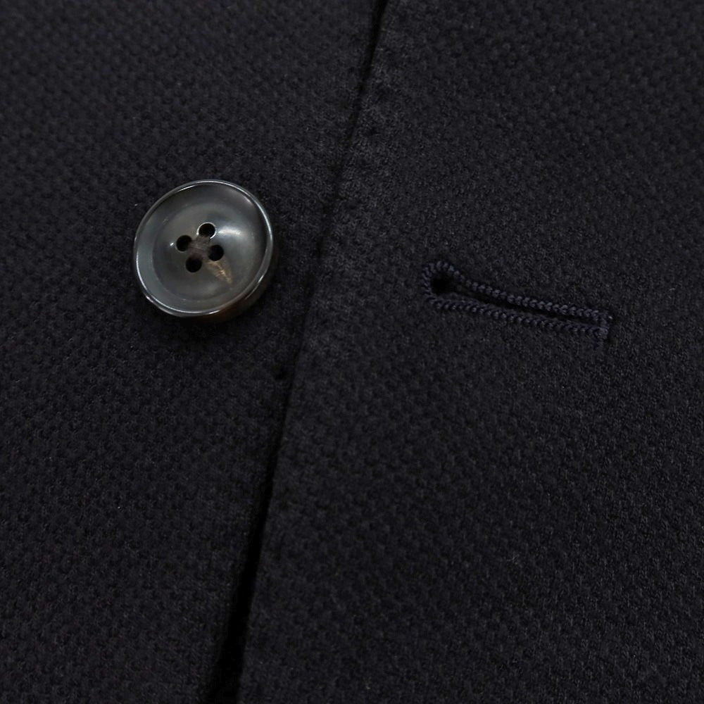 【中古】アザブテーラー azabu tailor ポリエステルアクリルウール ジャージー 2B カジュアルジャケット ブラック【 44 】【 状態ランクB 】【 メンズ 】