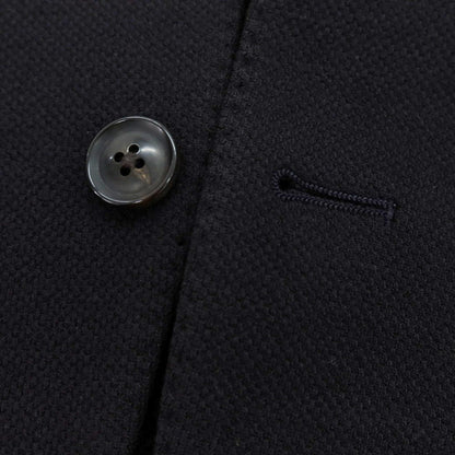 【中古】アザブテーラー azabu tailor ポリエステルアクリルウール ジャージー 2B カジュアルジャケット ブラック【 44 】【 状態ランクB 】【 メンズ 】