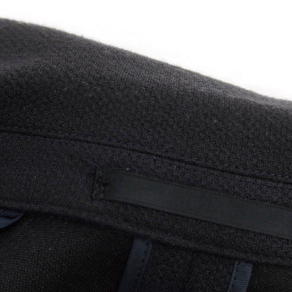 【中古】アザブテーラー azabu tailor ポリエステルアクリルウール ジャージー 2B カジュアルジャケット ブラック【 44 】【 状態ランクB 】【 メンズ 】