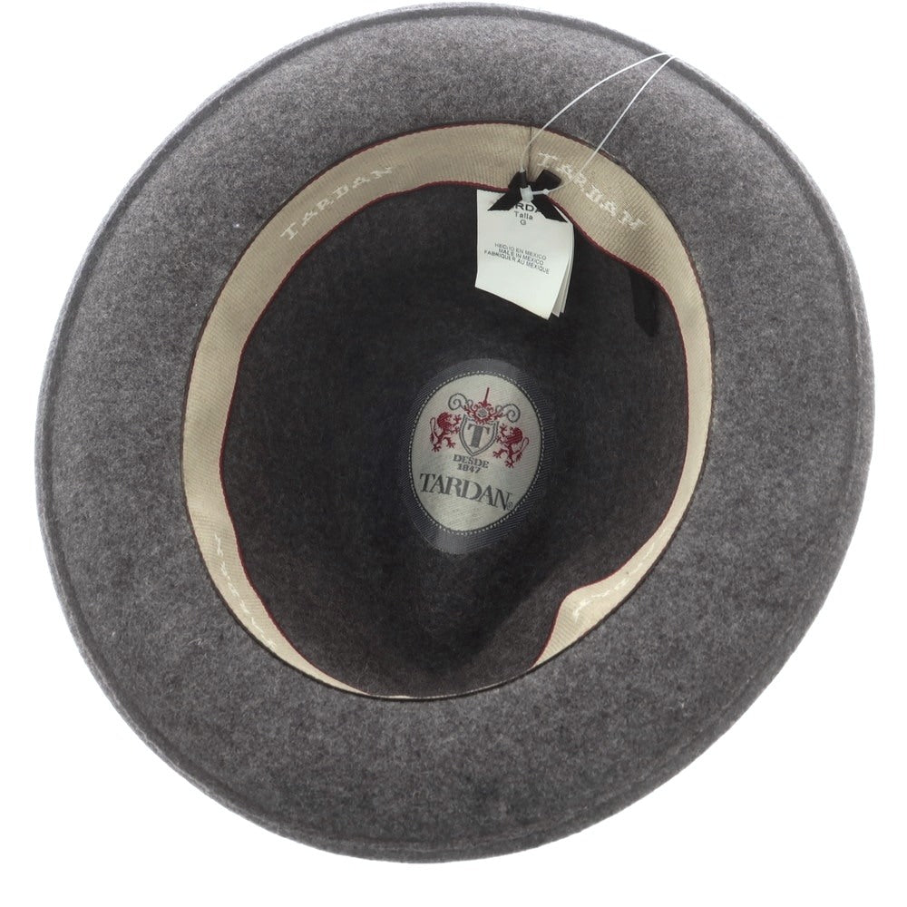 【中古】タルダン TARDAN ウール 中折れハット グレー【 G 】【 状態ランクC 】【 メンズ 】