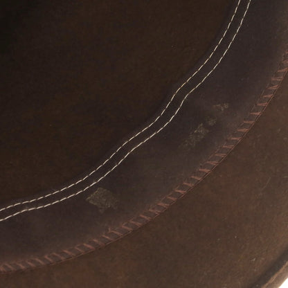 【中古】ニューヨークハット NEW YORK HAT ウール フェルト 中折れハット ブラウン【 M 】【 状態ランクC 】【 メンズ 】