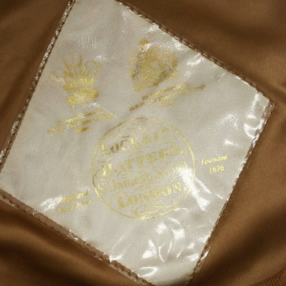 【中古】ロックアンドコーハッターズ LOCK &amp; Co. HATTERS 太畝コーデュロイ ハンチング ブラウン【 7 1/2（61/XL） 】【 状態ランクB 】【 メンズ 】