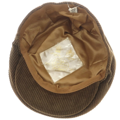 【中古】ロックアンドコーハッターズ LOCK &amp; Co. HATTERS 太畝コーデュロイ ハンチング オリーブ【 7 1/2 】【 状態ランクC 】【 メンズ 】