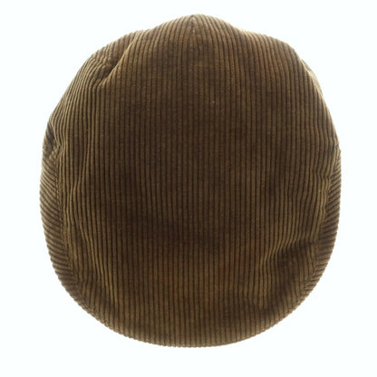 【中古】ロックアンドコーハッターズ LOCK &amp; Co. HATTERS 太畝コーデュロイ ハンチング オリーブ【 7 1/2 】【 状態ランクC 】【 メンズ 】