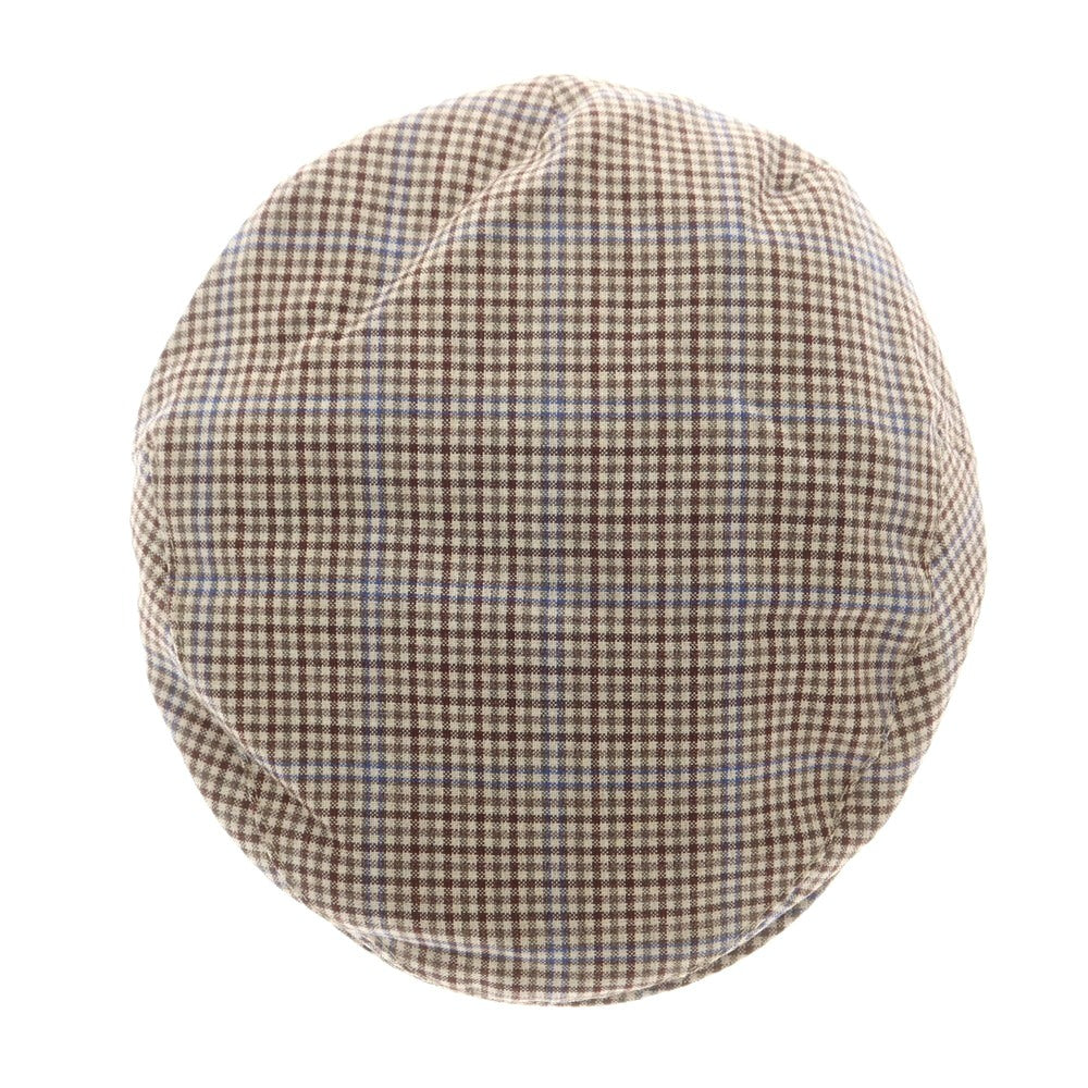 【中古】ブルックスブラザーズ Brooks Brothers ウール チェック ハンチング ベージュxブラウン【 L/XL 】【 状態ランクB 】【 メンズ 】