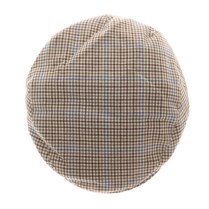 【中古】ブルックスブラザーズ Brooks Brothers ウール チェック ハンチング ベージュxブラウン【 L/XL 】【 状態ランクB 】【 メンズ 】