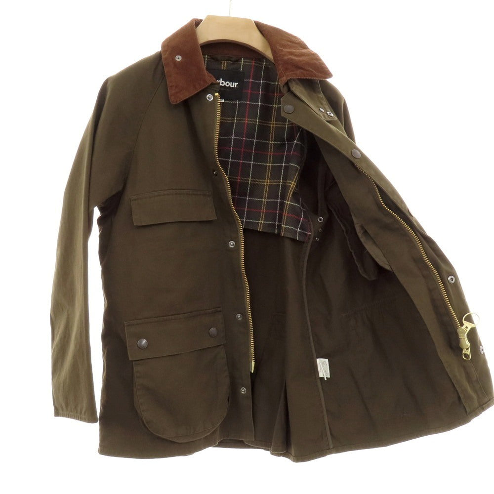 【中古】バブアー Barbour コットン ハンティングジャケット オリーブ【サイズ36】【 状態ランクB 】【 メンズ 】 [EPD]