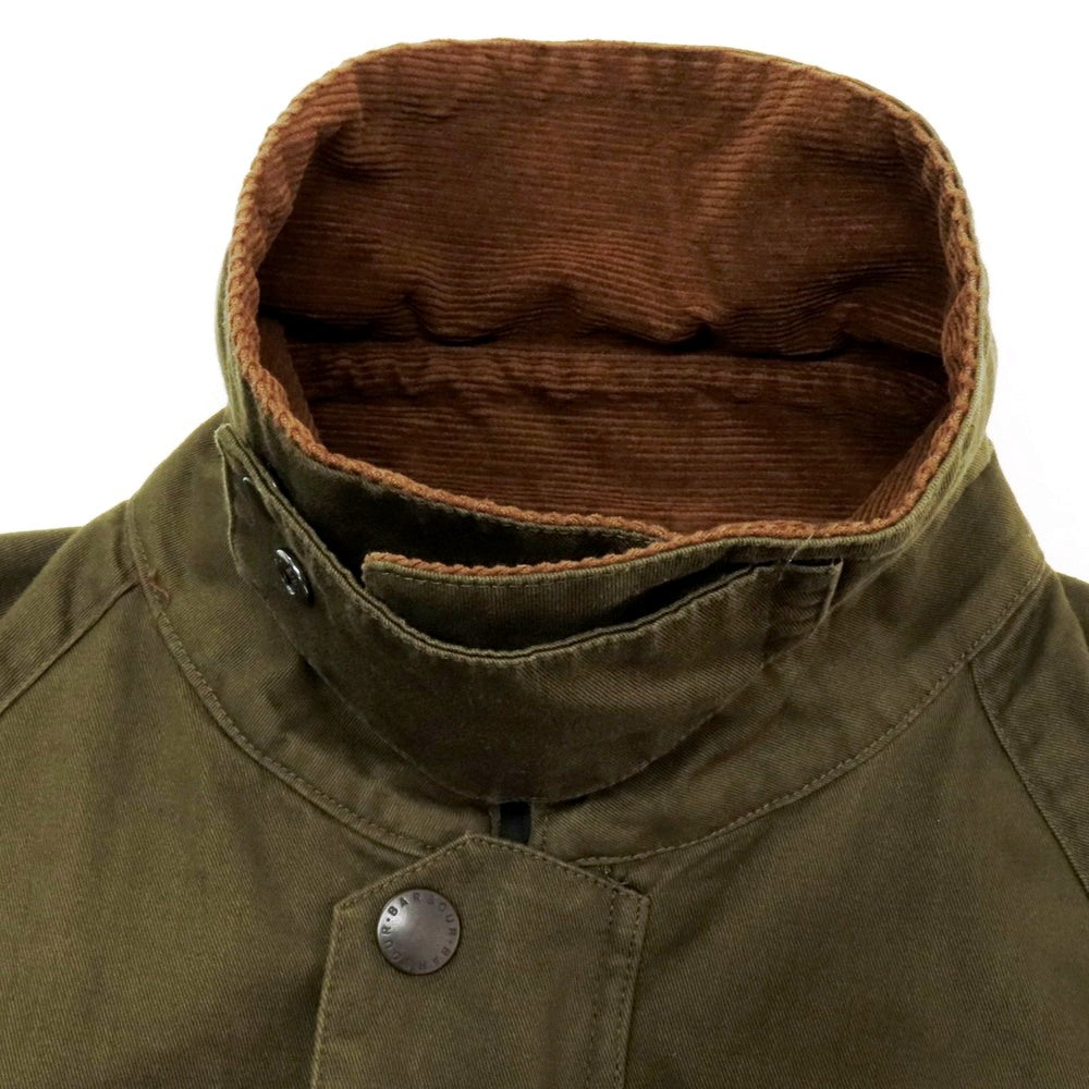 【中古】バブアー Barbour コットン ハンティングジャケット オリーブ【サイズ36】【 状態ランクB 】【 メンズ 】 [EPD]