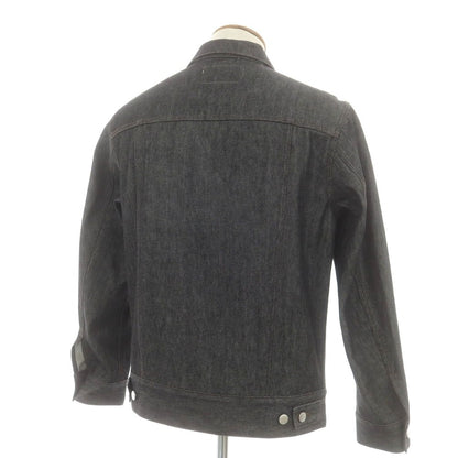 【中古】ジーニック Jeanik リジット デニムジャケット ジージャン ブラック【 M 】【 状態ランクA 】【 メンズ 】