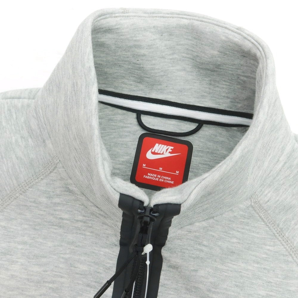 【中古】ナイキ NIKE テックフリース ハーフジップ スウェット ライトグレー【 M 】【 状態ランクA 】【 メンズ 】
