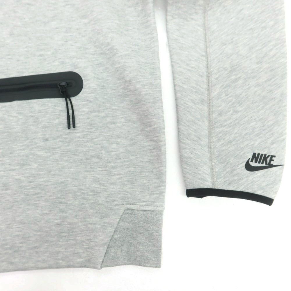 【中古】ナイキ NIKE テックフリース ハーフジップ スウェット ライトグレー【 M 】【 状態ランクA 】【 メンズ 】