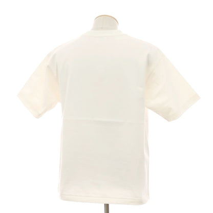 【中古】ビームスエフ BEAMS F コットン クルーネック 半袖Ｔシャツ オフホワイト【サイズS】【 状態ランクA 】【 メンズ 】