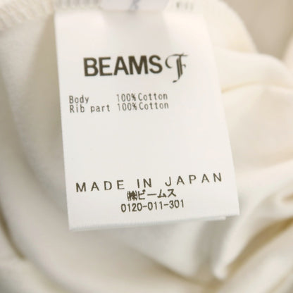 【中古】ビームスエフ BEAMS F コットン クルーネック 半袖Ｔシャツ オフホワイト【サイズS】【 状態ランクA 】【 メンズ 】