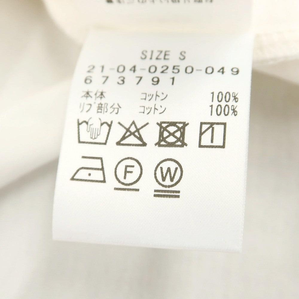 【中古】ビームスエフ BEAMS F コットン クルーネック 半袖Ｔシャツ オフホワイト【サイズS】【 状態ランクA 】【 メンズ 】