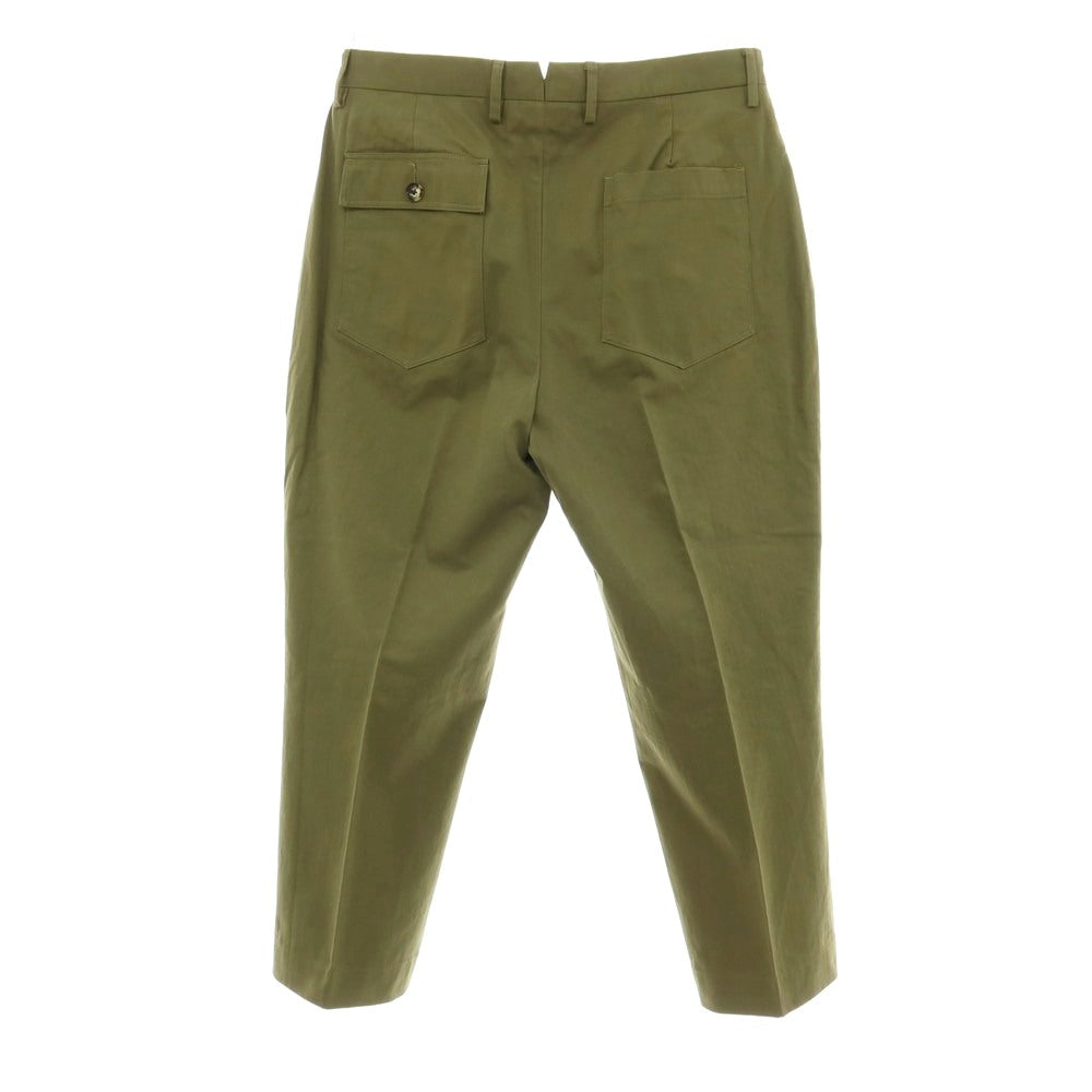 【中古】バーンストーマー BARNSTORMER Brilla per il gusto別注 コットン ベイカーパンツ ワークパンツ オリーブ【サイズ33】【 状態ランクB 】【 メンズ 】